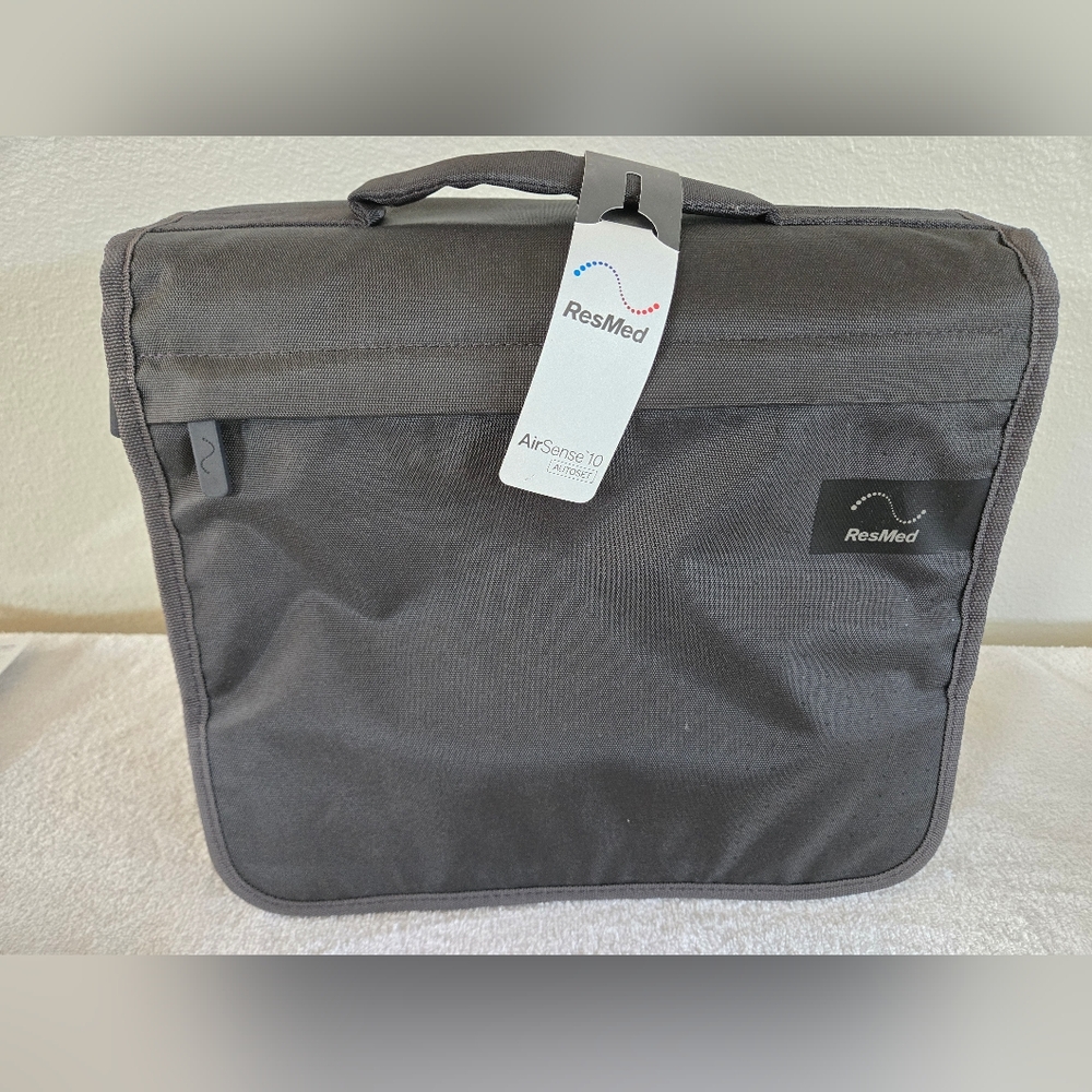 ResMed AirSense 10 Autoset Gray Travel Bag Shoulder Tote CARRYING CASE ONLY